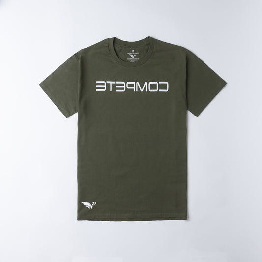 Army Green COMPETE Tee