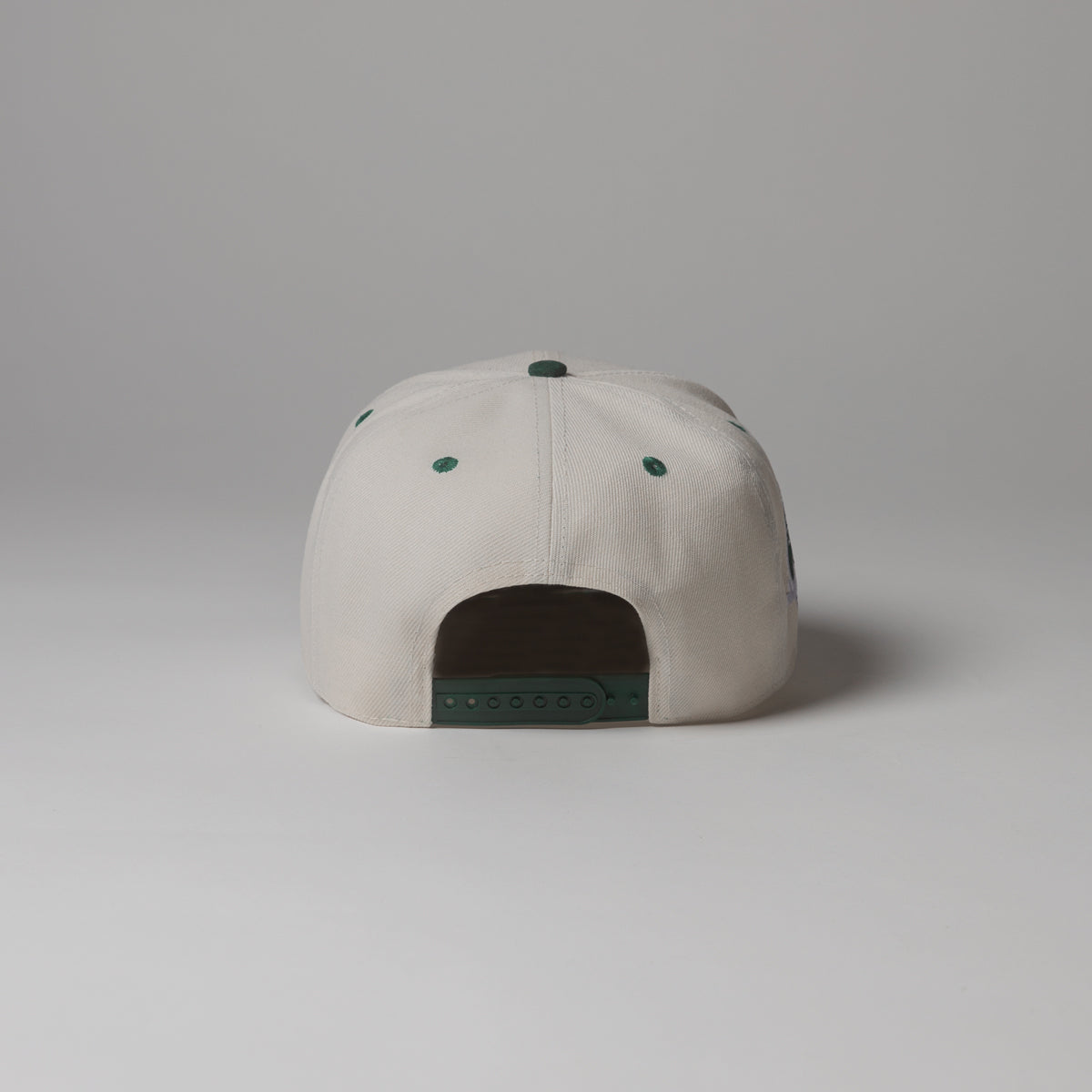 Off-White/Forest Green VP Snapback