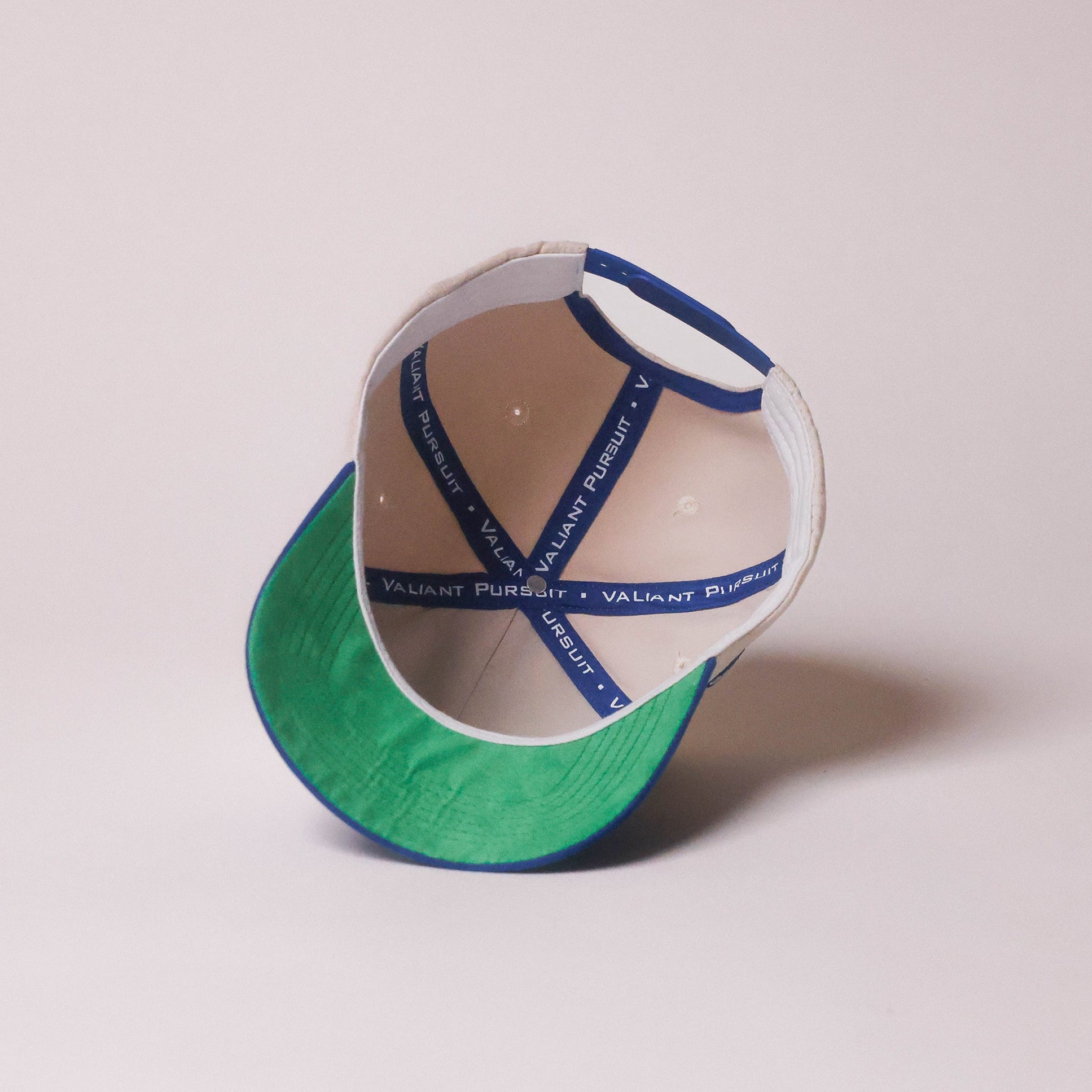Blue Static A-Frame Snapback
