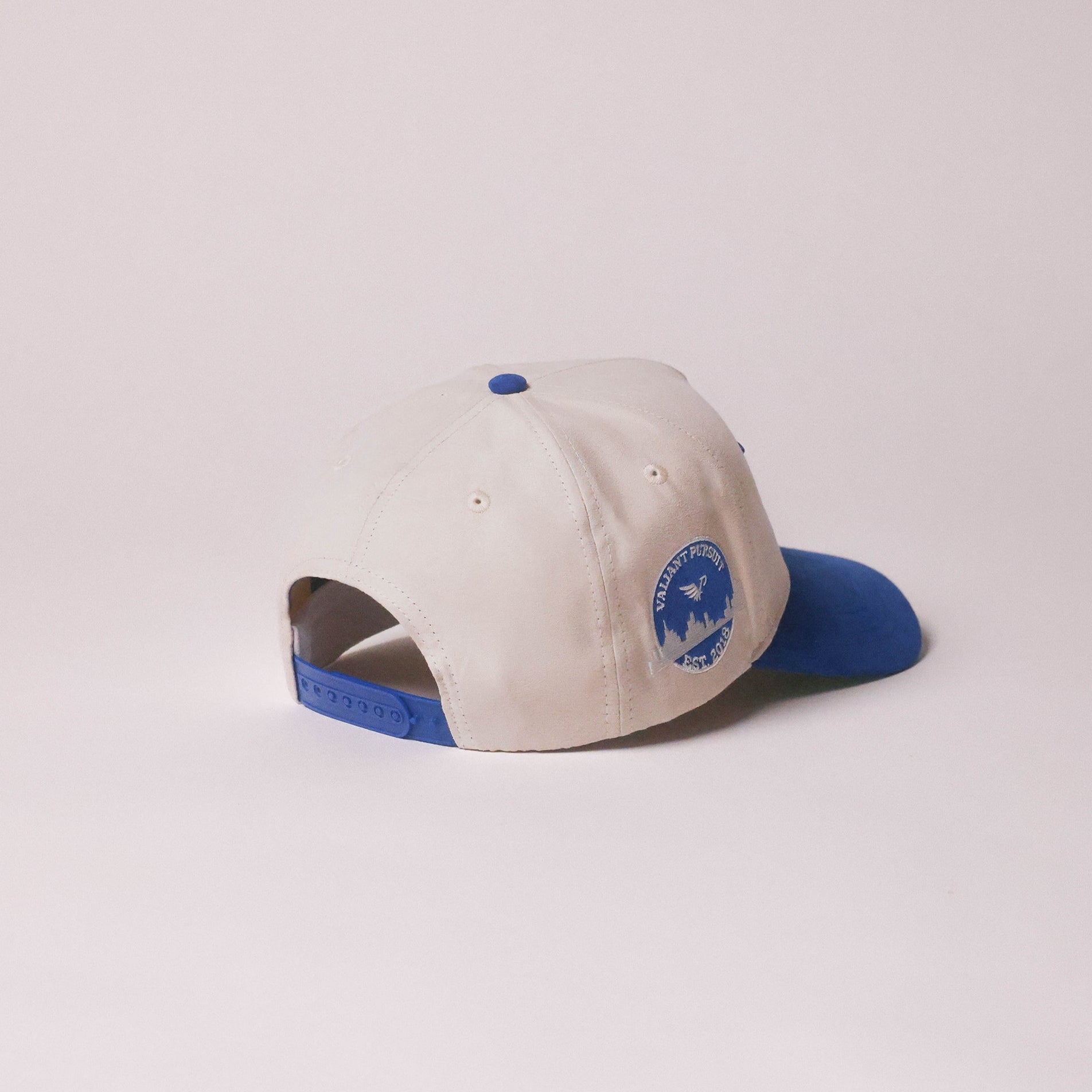 Blue Static A-Frame Snapback