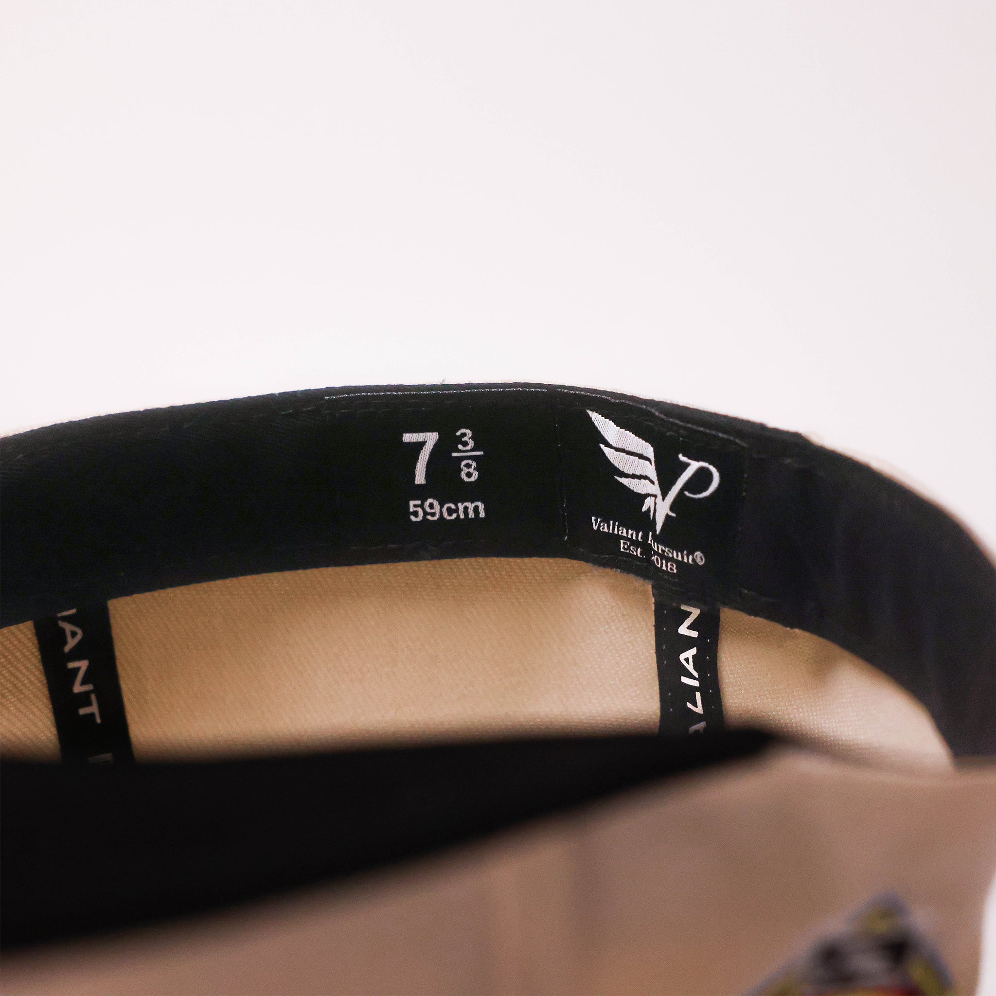 Off-White & Black Ink Fitted