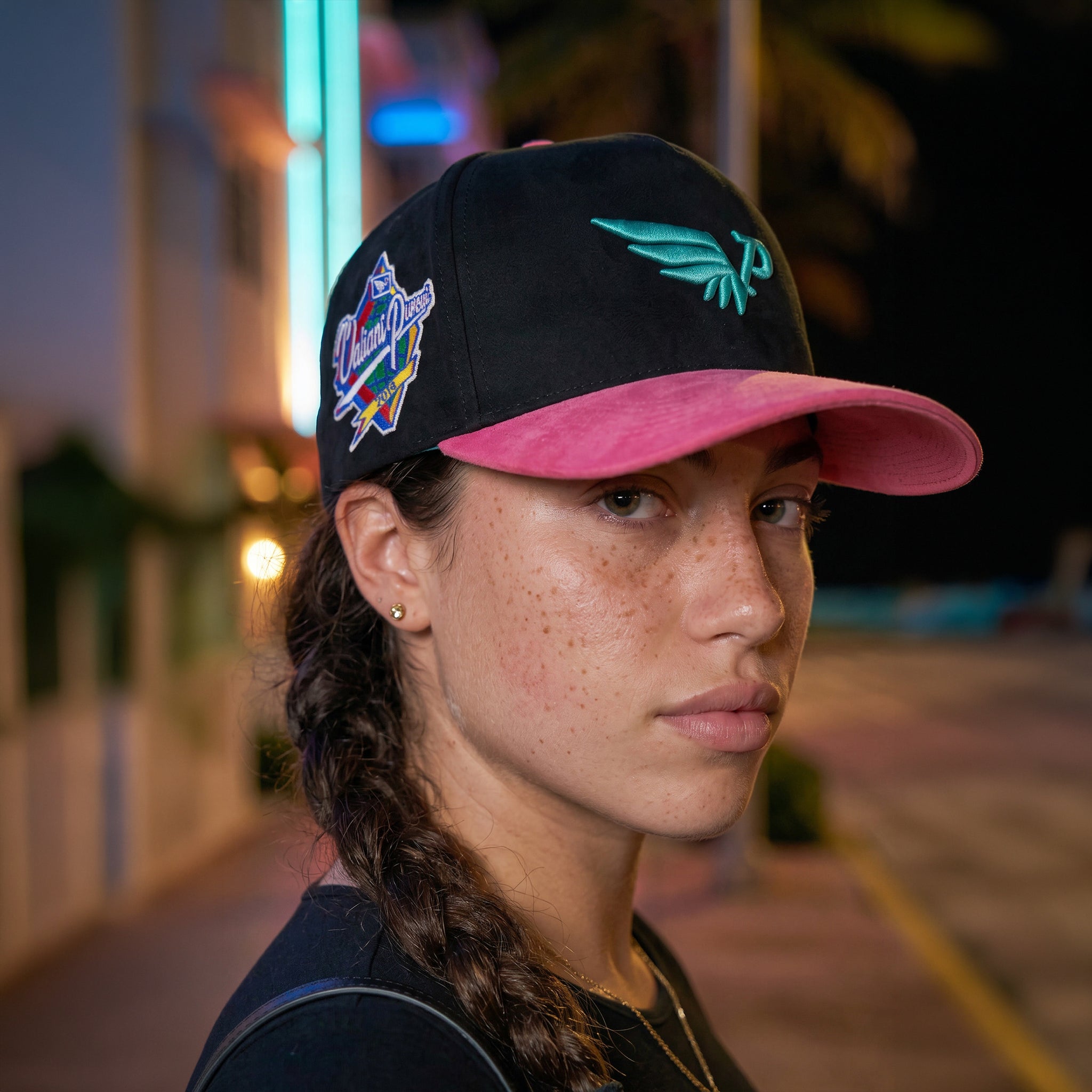 Miami Nights A-Frame Snapback
