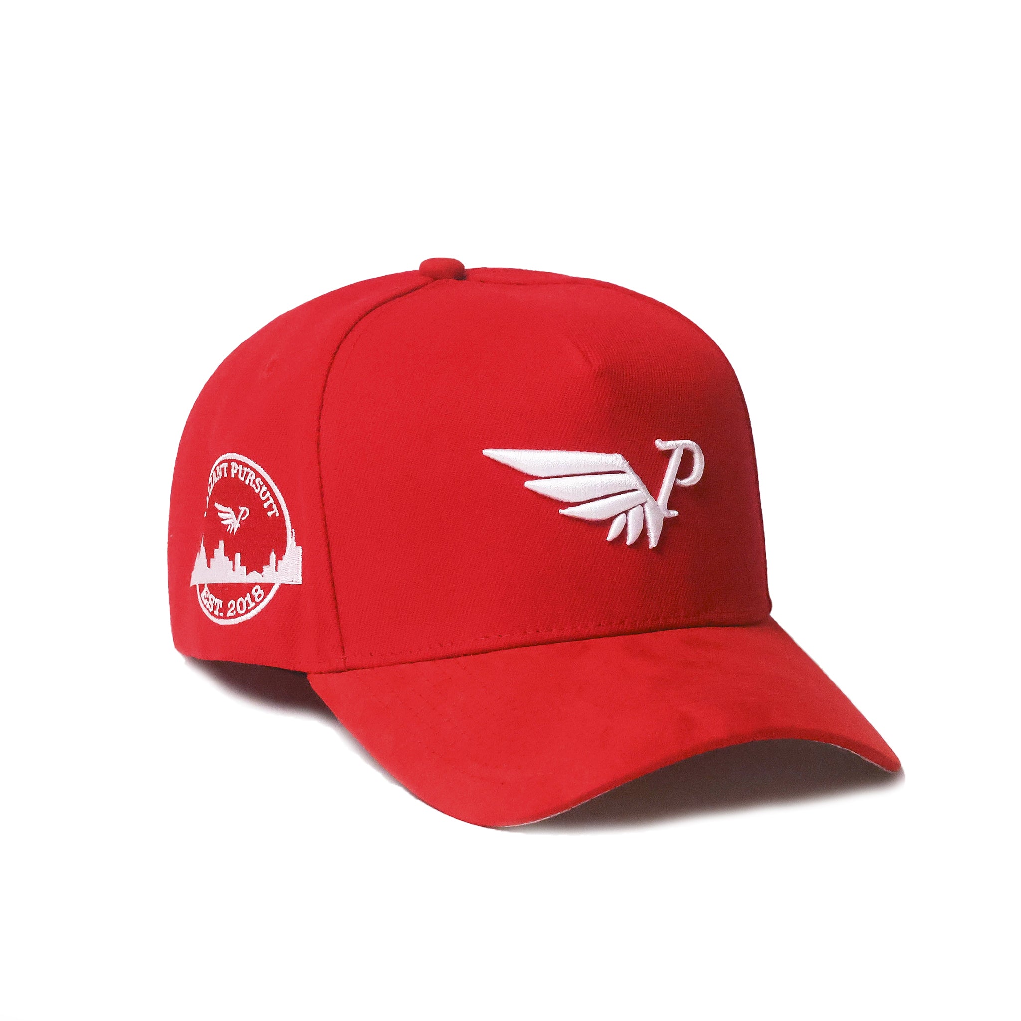 Red Solace A-Frame Snapback