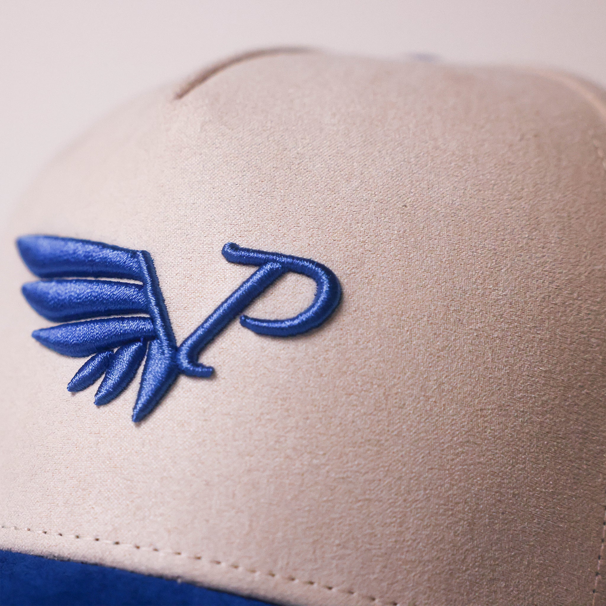 Blue Static A-Frame Snapback