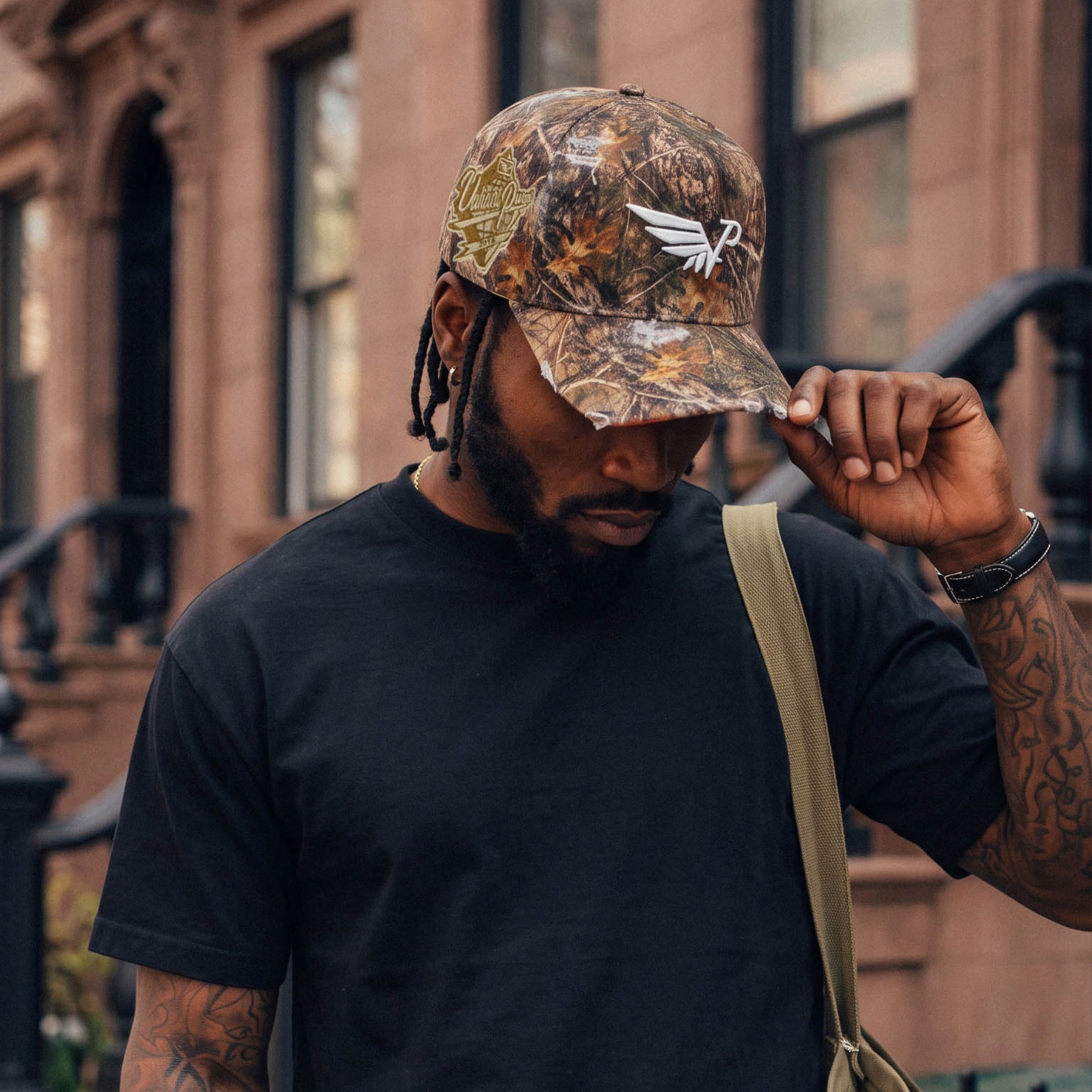 Cedarwood A-Frame Snapback