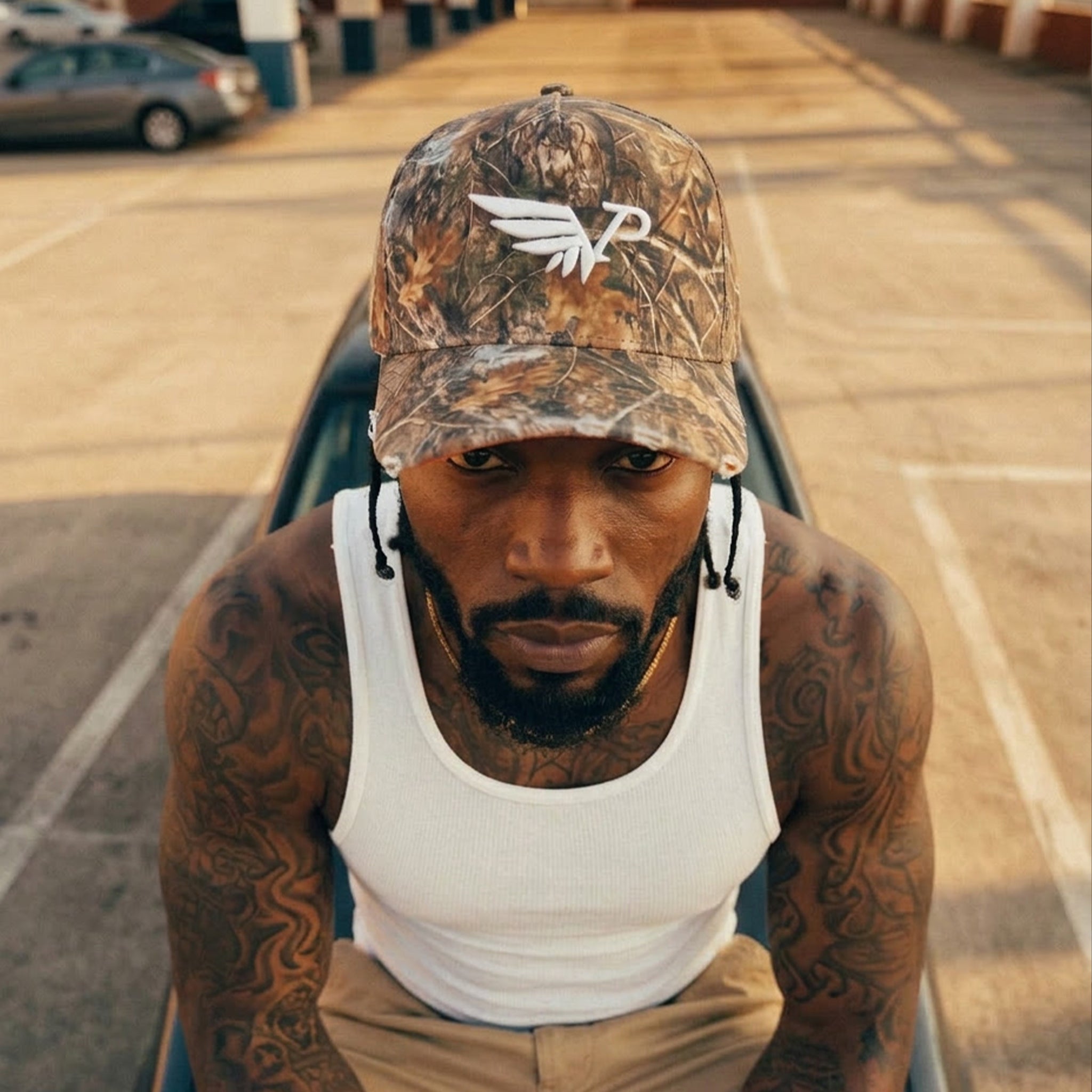Cedarwood A-Frame Snapback