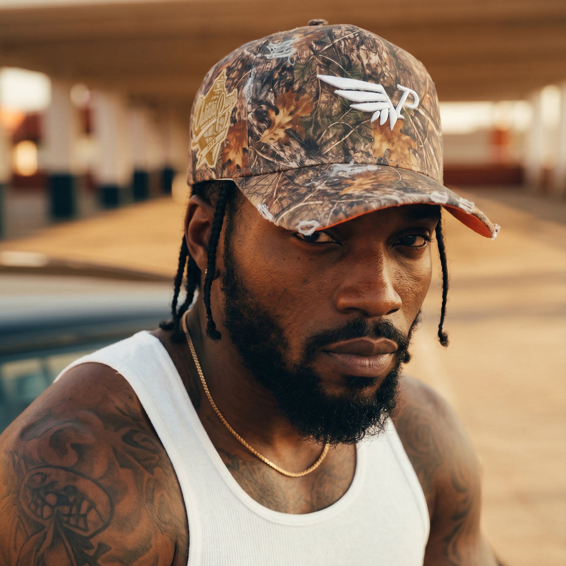 Cedarwood A-Frame Snapback