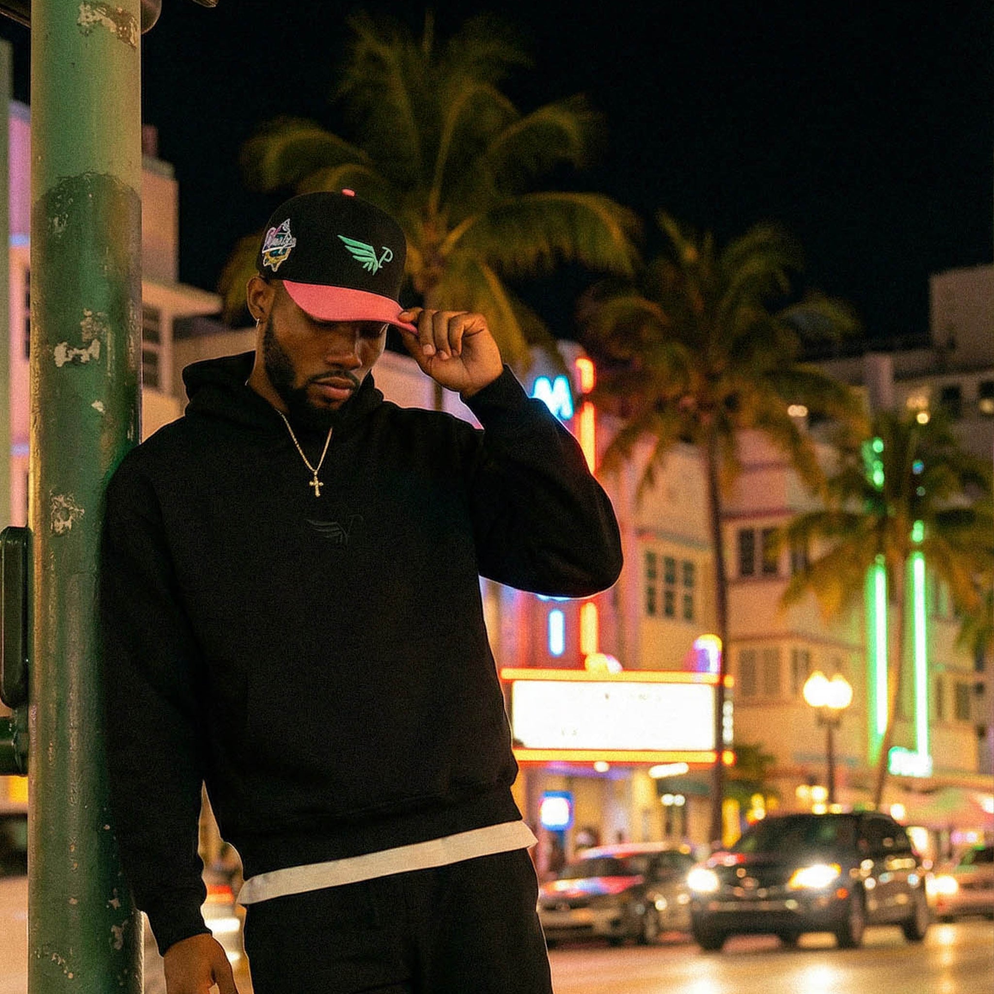 Miami Nights A-Frame Snapback