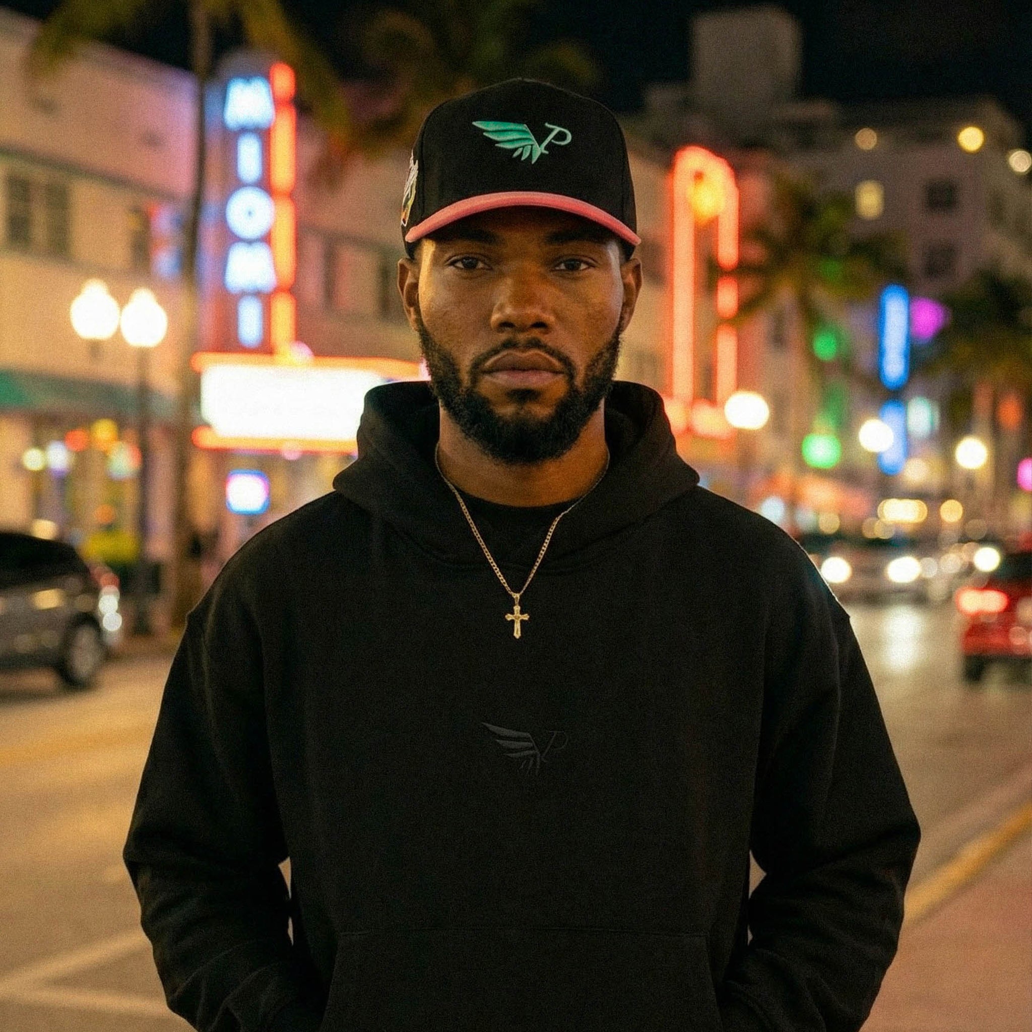 Miami Nights A-Frame Snapback