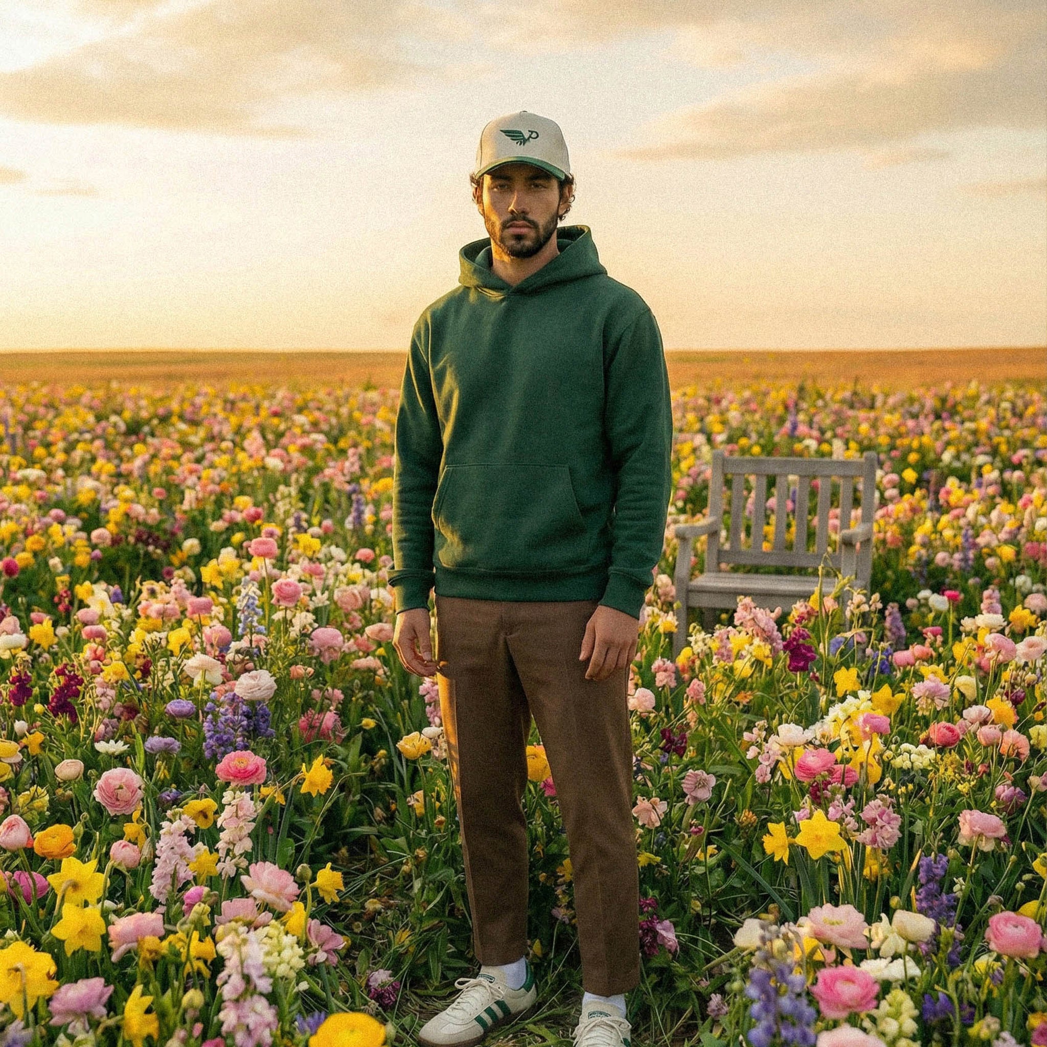 Evergreen A-Frame Snapback