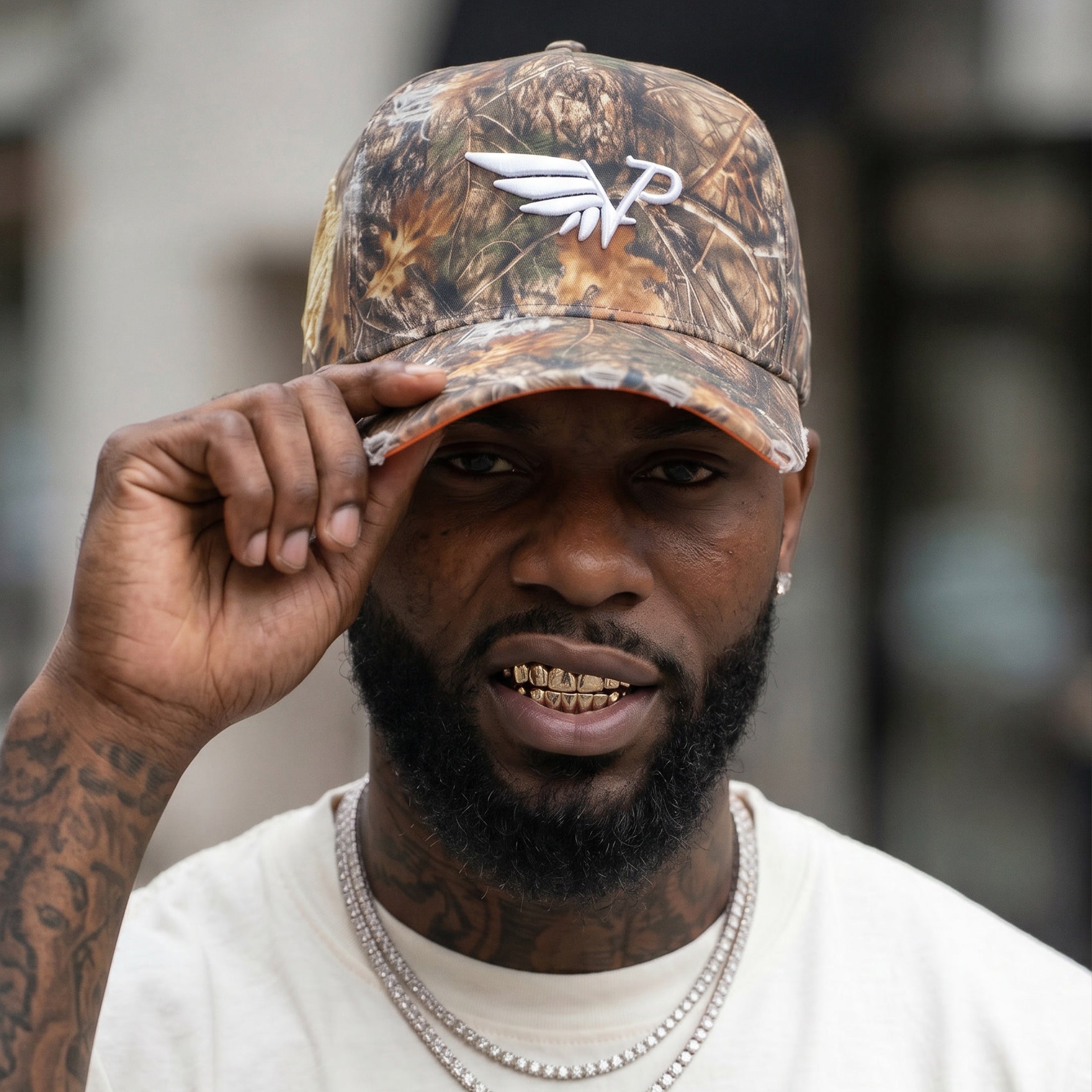 Cedarwood A-Frame Snapback
