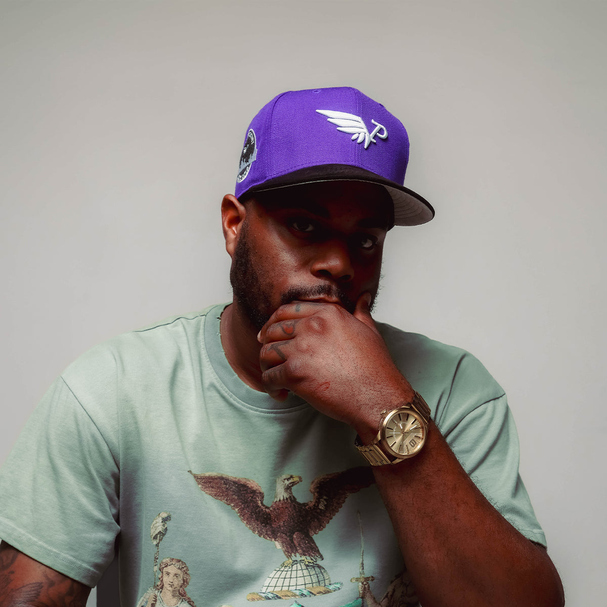 Purple Reign Snapback(Limited Drop: Only 100 Pieces)