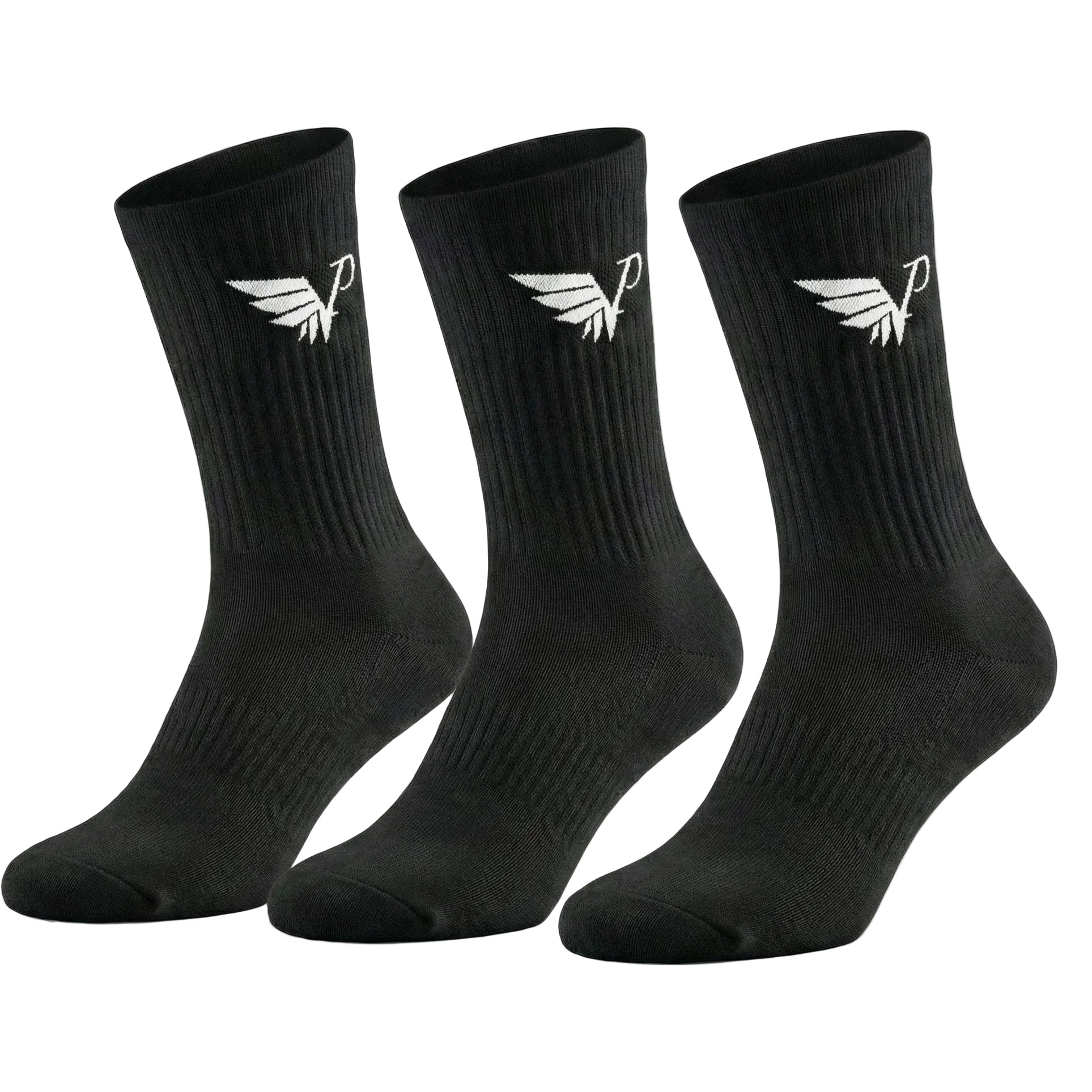 Logo Crew Socks 3-Pack