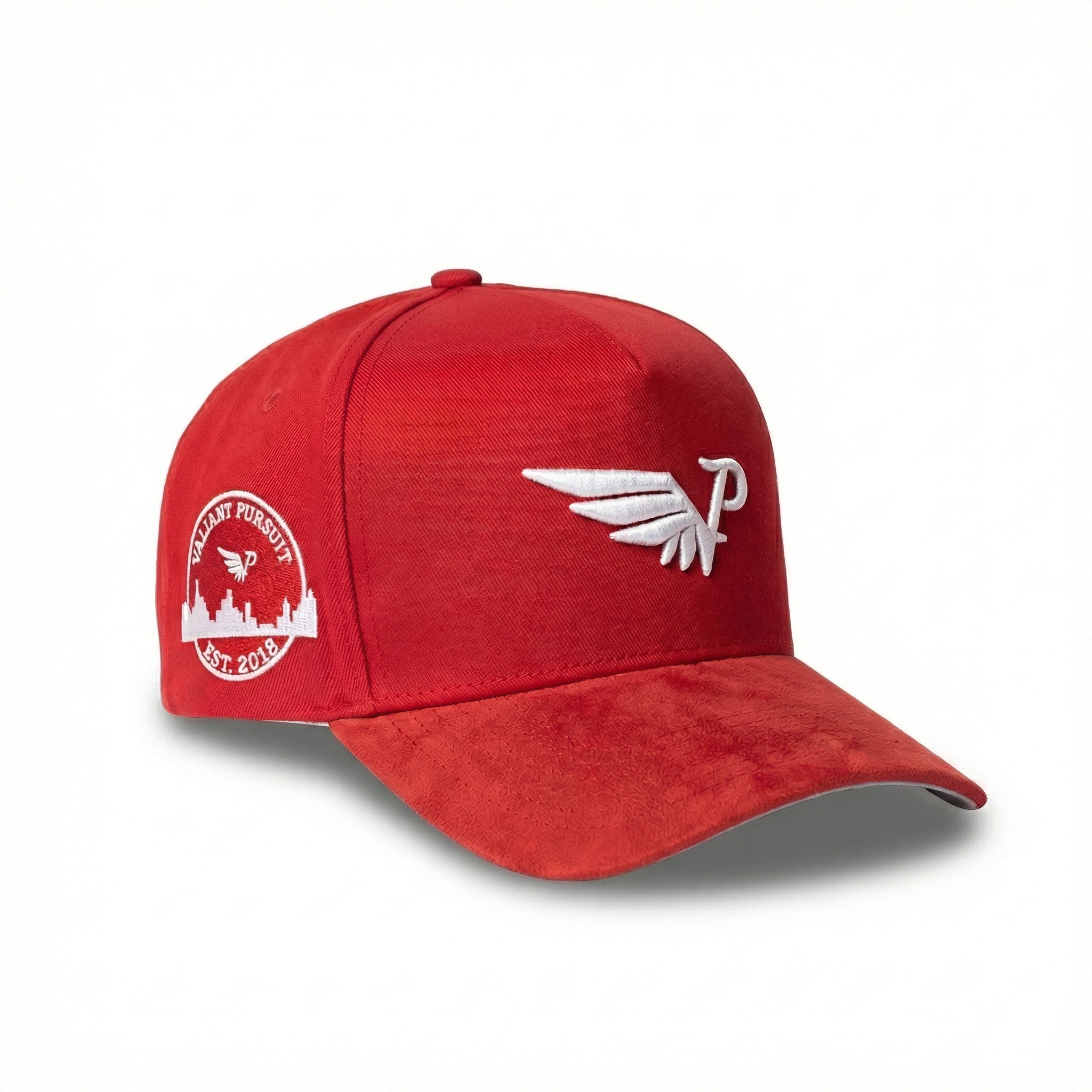 Red Solace A-Frame Snapback