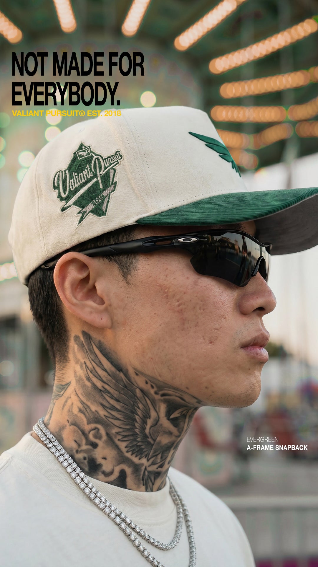 Evergreen A-Frame Snapback