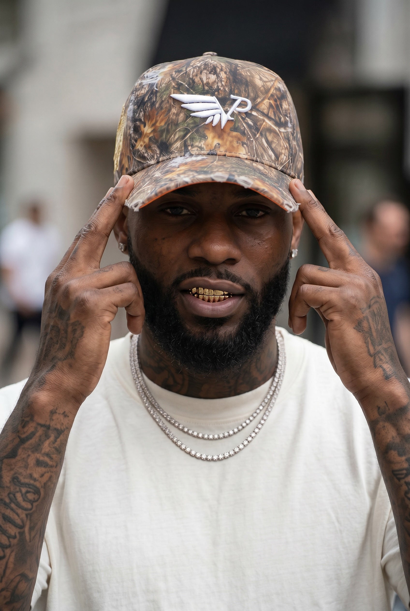 Cedarwood A-Frame Snapback